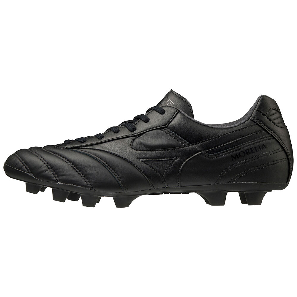 Botas de Futbol Mizuno Morelia II Elite Hombre Negras Baratas LSHC-02941